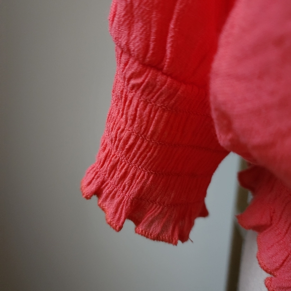 Unique Spectrum Coral blouse XL - Picture 3 of 6